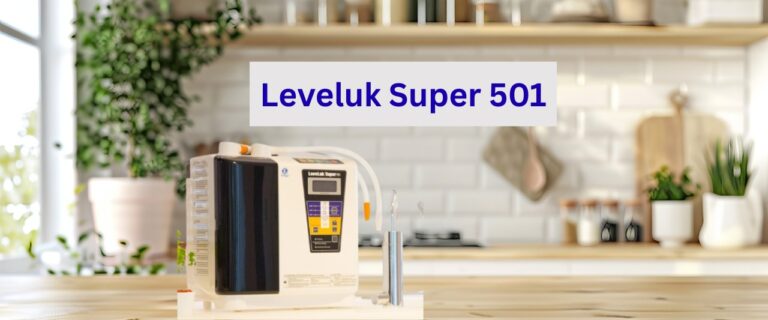 Leveluk Super 501 -water ionizer machine for home use